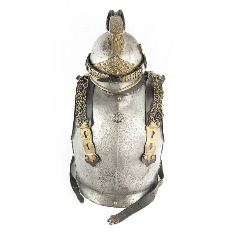 French M1825 Cuirassier Armor, Helmet from auction in Union, Illinois — image 2