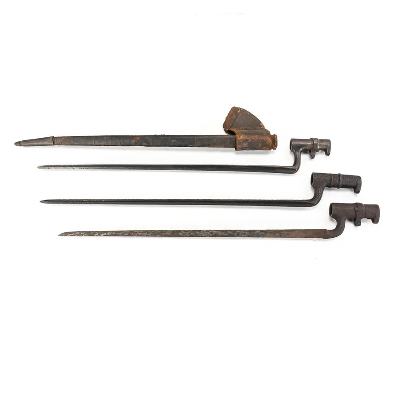 Antique Military Socket Bayonet Trio from auction in Union, Illinois — image 10