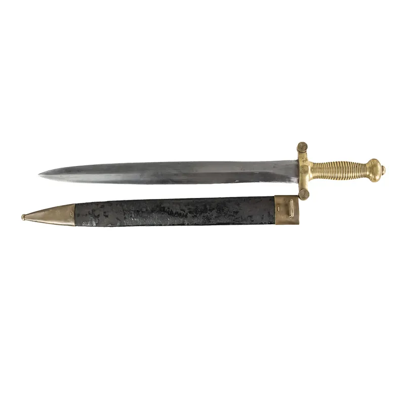 French Model 1831 Artillery Sword & Scabbard from auction in Union, Illinois — image 17