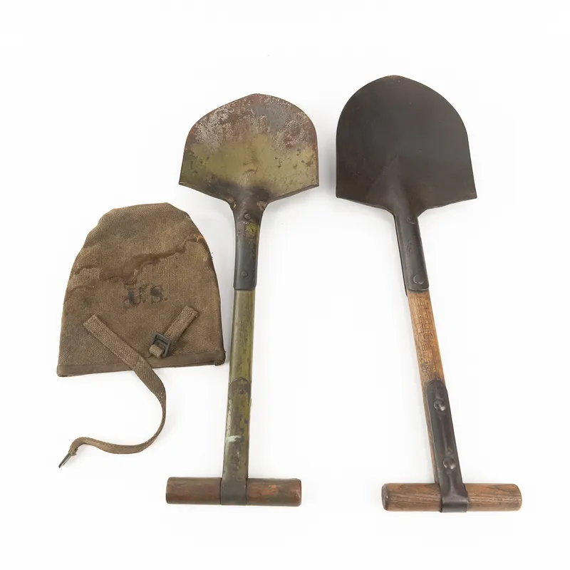 (2) US Military M1910 T-Handle Entrenching Tools from auction in Union, Illinois — image 29