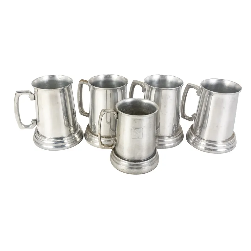 (5) Aluminum Beer Mugs from auction in Union, Illinois — image 32