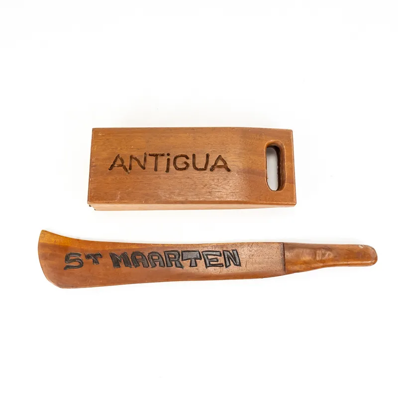 Folding Wooden Mancala Board Game and Machete from auction in Union, Illinois — image 45