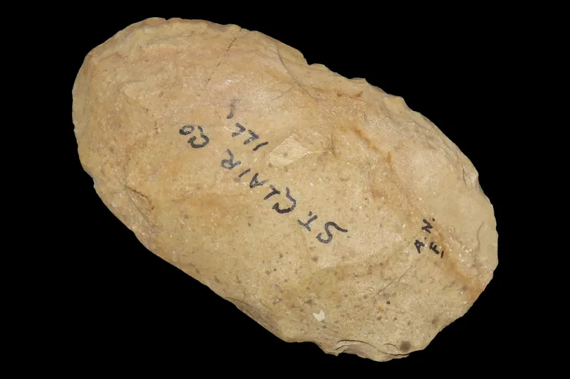 3 3/8" Dalton Adze, St. Clair Co., Illinois from auction in Quincy, Illinois — image 38