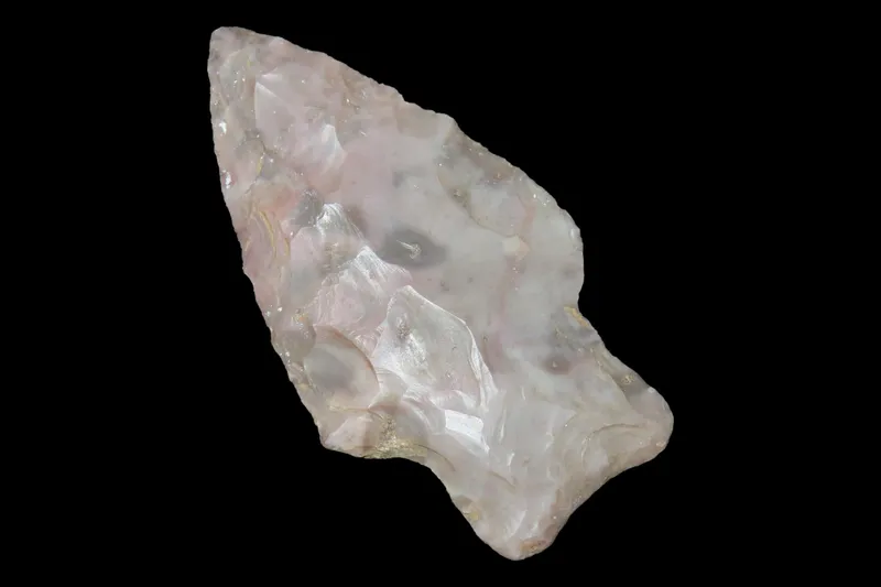 1 7/8" High Plains Hanna, Utah, Nice Purplish Material from auction in Quincy, Illinois — image 33