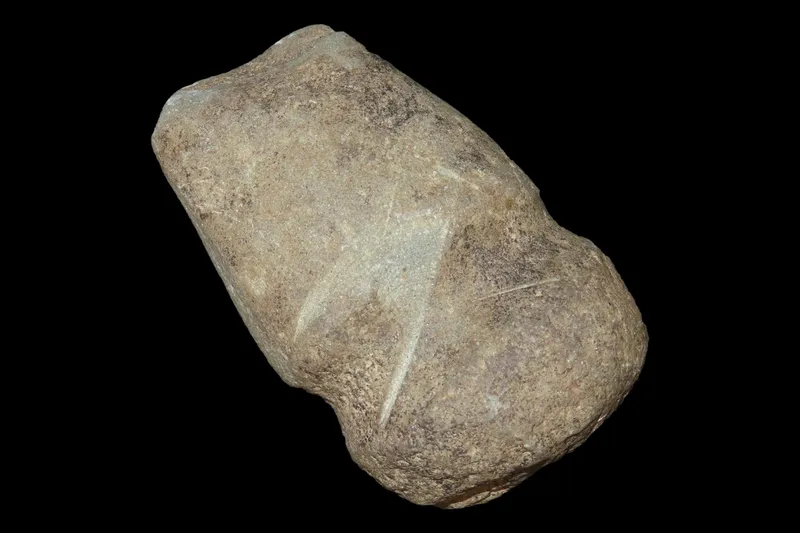 4 1/2" Full Grooved Axe, Posey Co., Indiana from auction in Quincy, Illinois — image 36