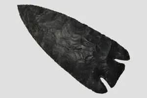 5 1/16" Deep Notch, Tony Putty COA, Found in Southern Ohio, Ex Bill Rowlett Collection, Made of Coshocton