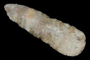 4 3/4" Cobbs Blade, Near Hillview, Greene Co., Illinois, Found by Marty Kovach