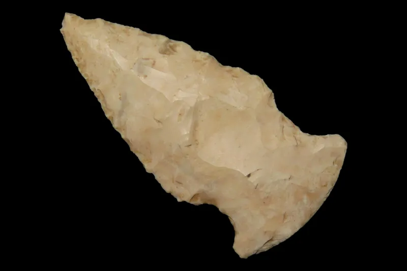 3 3/8" Gibson Point, Lee Co., Iowa from auction in Quincy, Illinois — image 6