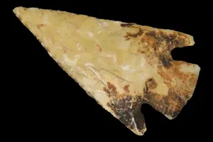 2 7/16" Apple Creek, Creek-Stained, Jersey Co., Illinois, Found by Marty Kovach