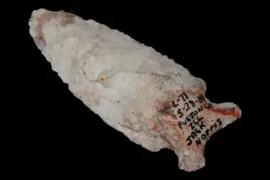 2 1/2" Robinson Point, Fulton Co., Illinois, Found by Jack Norris