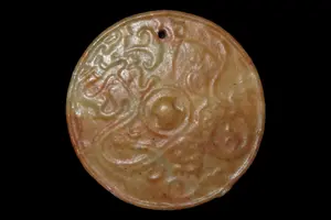 2 3/8" Hongshan Culture Jade Pendant