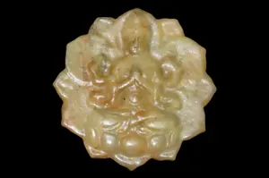 2" Jade Buddha Pendant