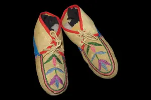 6 1/2" Native American Plains Moccasins