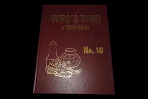 Who's Who in Indian Relics No. 10 BOOK