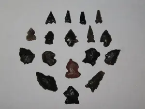 Lot of Miscellaneous Bird Points, New Mexico, Including Cold Springs, Hendricks, and Rose Spring Points