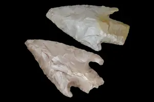 Lot of 2 Little River Points, Webb Co., Texas