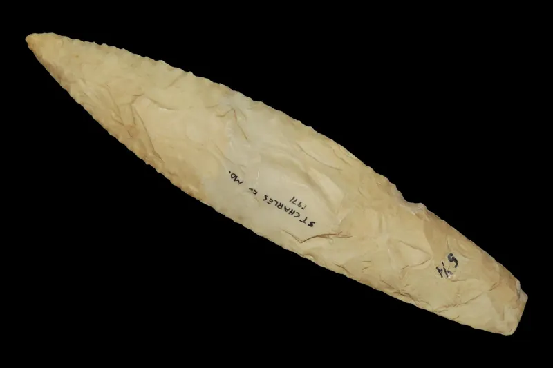 5 7/8" Sedalia, Perino COA, St. Charles Co., Missouri, Ex. Vanmail & James Lynch Collections from auction in Quincy, Illinois — image 5