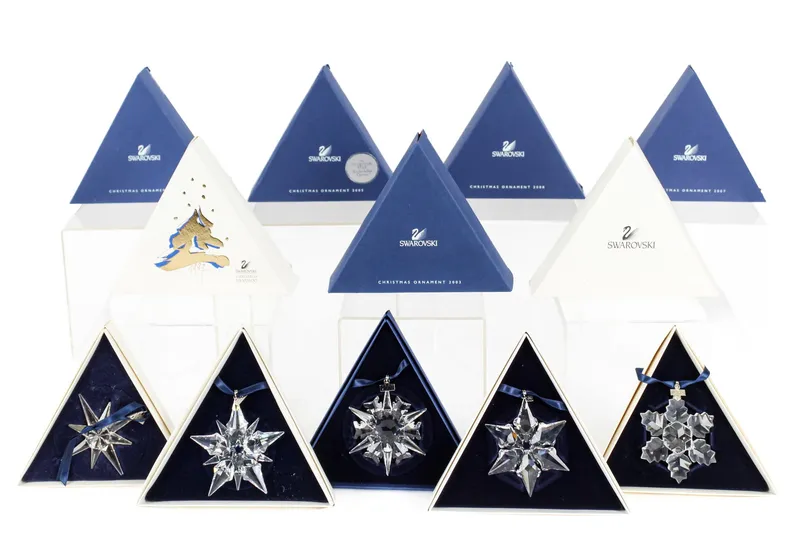 Collection of Swarovski Annual Christmas Ornaments from auction in West Chester, Pennsylvania — image 30