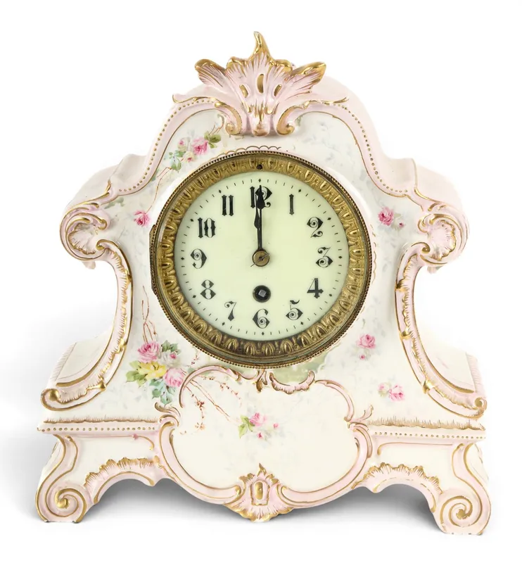 Royal Bonn Porcelain Mantel Clock from auction in West Chester, Pennsylvania — image 37