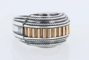 Silver and 18K Gold Ring, SDK