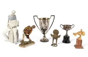 Group of Estate Decorative Items