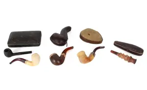 Estate Smoking Pipe Collection