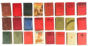 Group of Twenty-Eight Hardcover Novels by Edgar Rice Burroughs