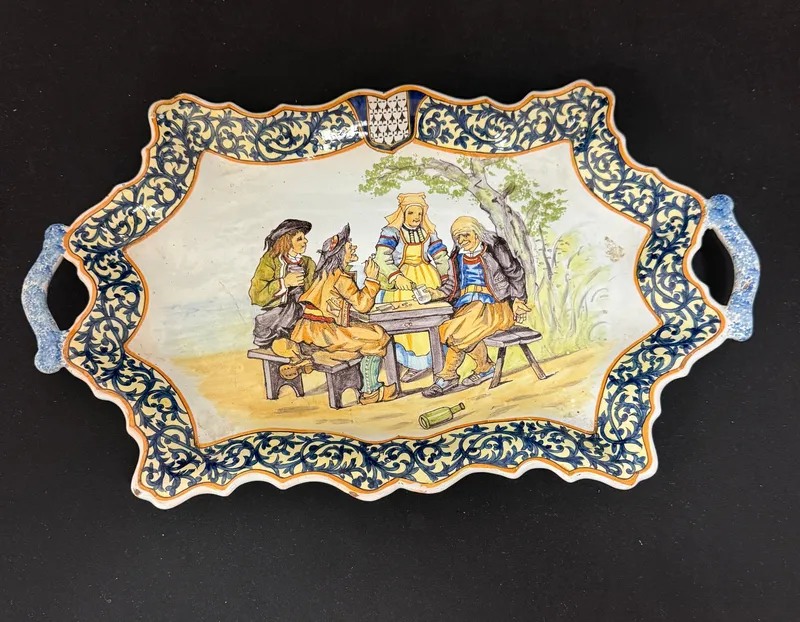 Porquier Beau 2 Handled Bannette from auction in Flower Mound, Texas — image 27