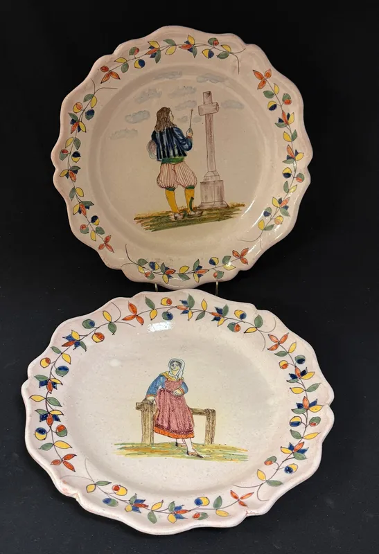 2 Malicorne Plates from auction in Flower Mound, Texas — image 35