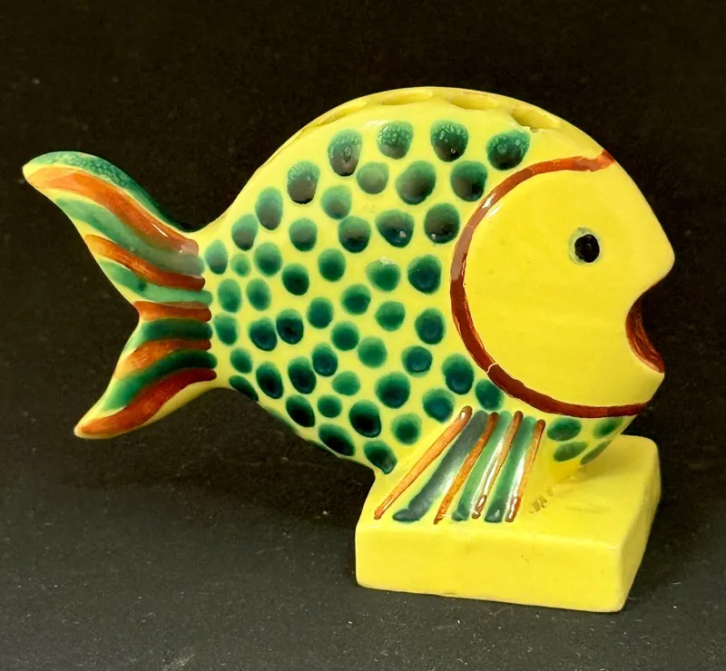 HB Quimper Polka Dot Fish from auction in Flower Mound, Texas — image 39