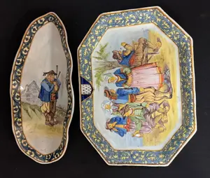 2 Porquier Beau Items