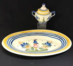 2 HenRiot Quimper Items
