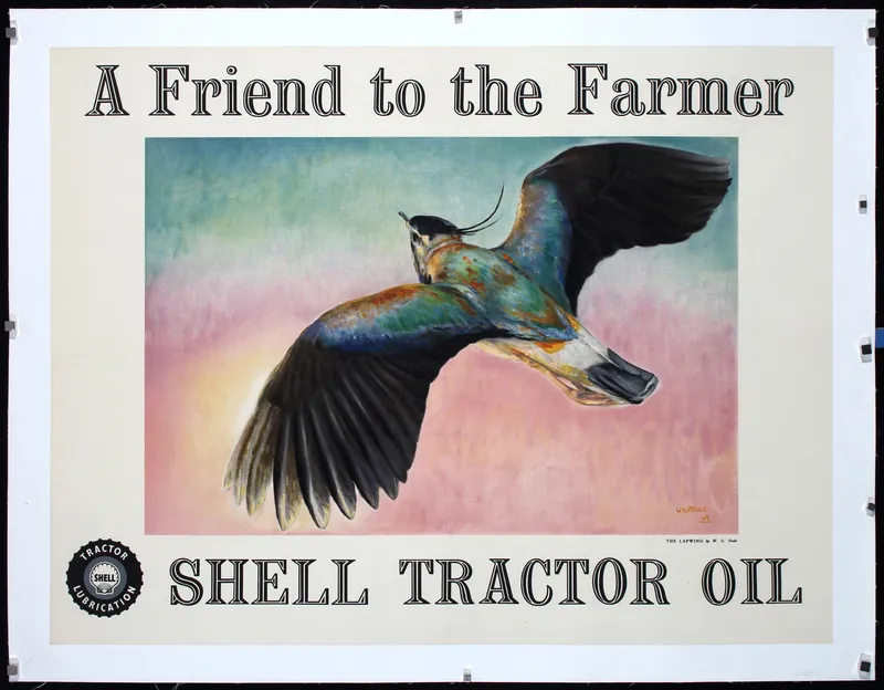 Shell Tractor Oil by Walter Poole, 1940s from auction in Clayton, California — image 24