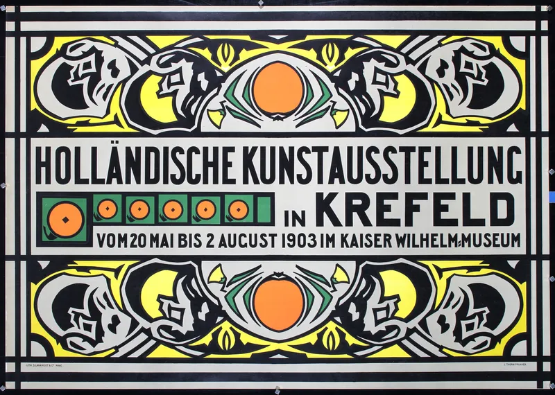 Holländische Kunstausstellung in Krefeld by Thorn-Prikker, 1 from auction in Clayton, California — image 35