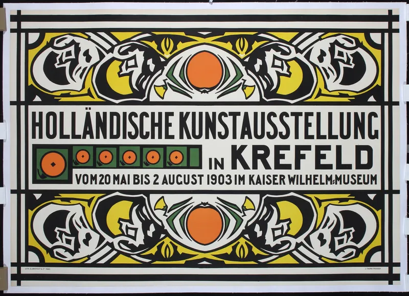 Holländische Kunstausstellung by Thorn-Prikker, 1903 from auction in Clayton, California — image 36