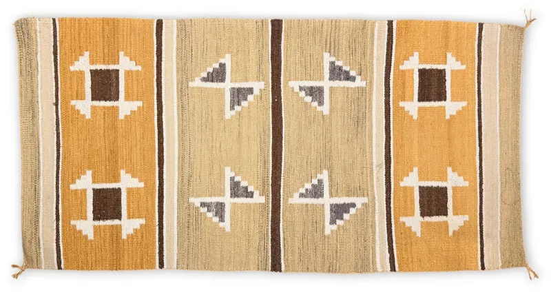Navajo Paneled Cross & Triangle Rug from auction in Saint Paul, Minnesota — image 24