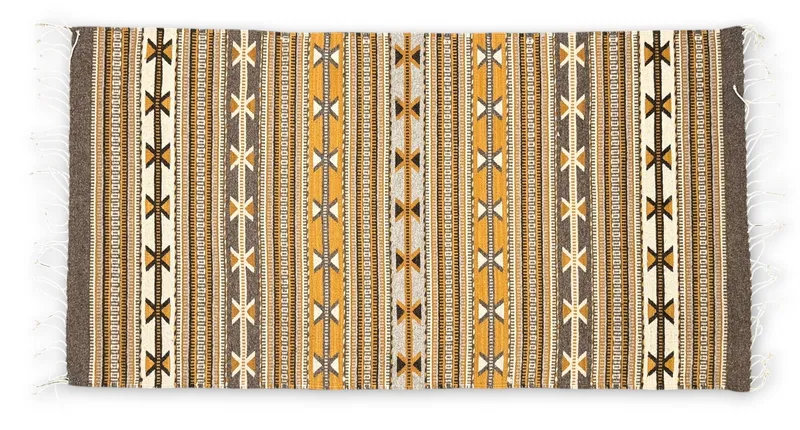 Navajo Natural & Gold Banded Rug from auction in Saint Paul, Minnesota — image 25