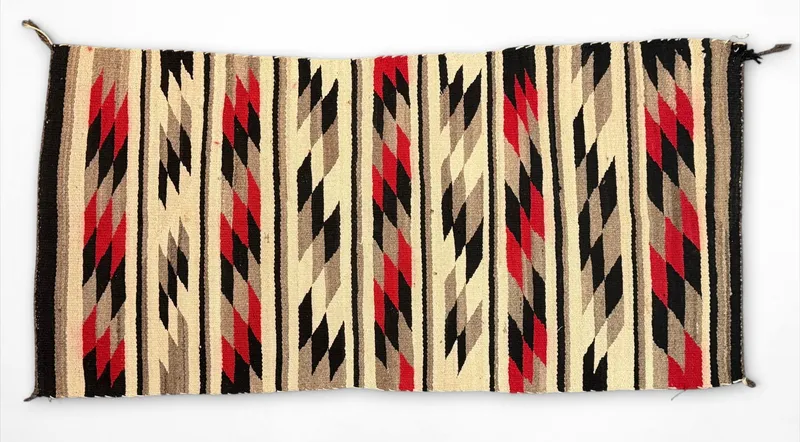 Vintage Navajo Stairstep Patterned Rug from auction in Saint Paul, Minnesota — image 29
