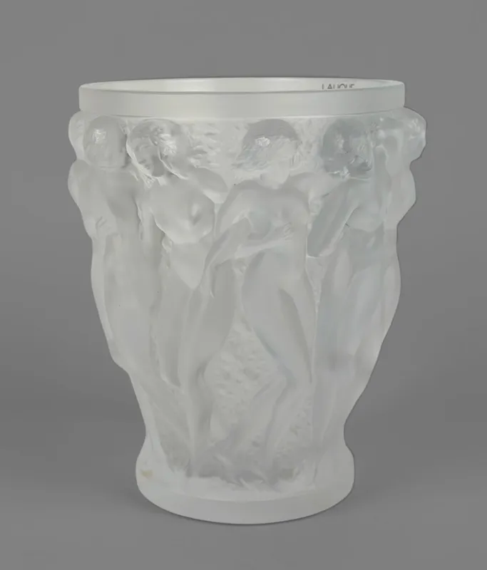 Large Lalique Bacchantes Vase from auction in Saint Paul, Minnesota — image 12