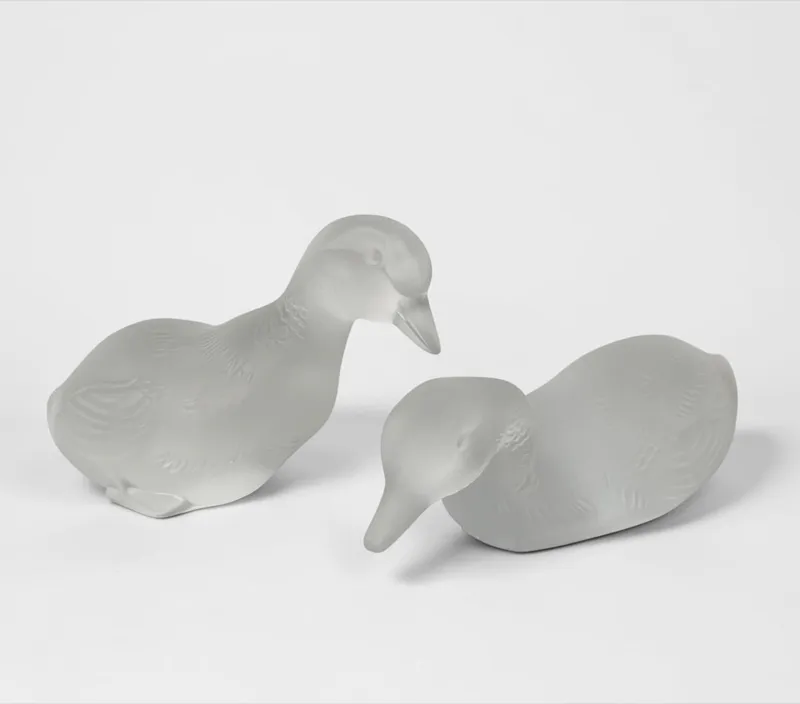 Pair of Baccarat Crystal Ducks from auction in Saint Paul, Minnesota — image 27
