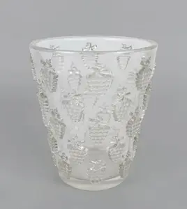 R. Lalique "Malaga" Glass Vase