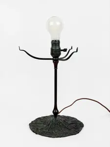 Tiffany Studios Queen Anne's Lace Bronze Lamp Base