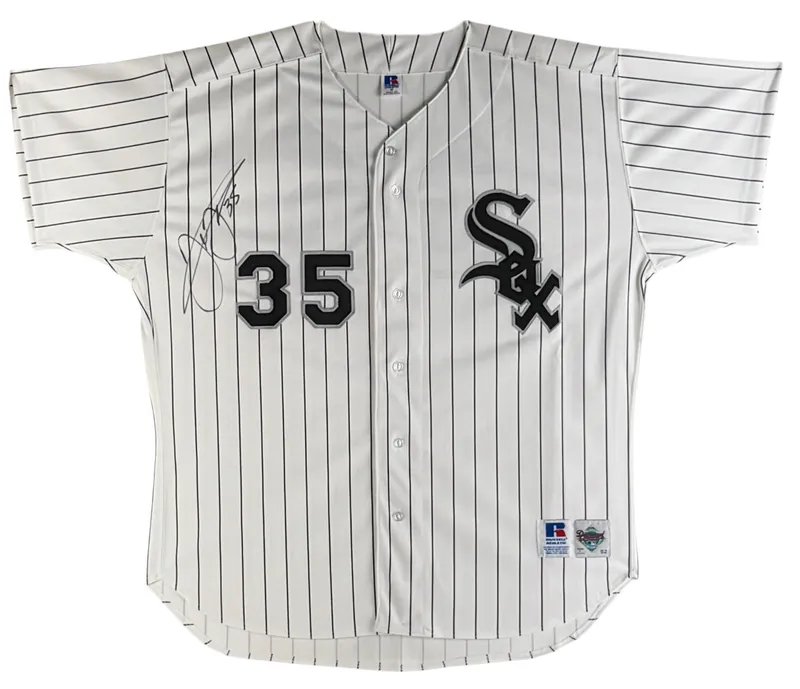Autographed Frank Thomas Rookie Card and Jersey from auction in Saint Paul, Minnesota — image 45
