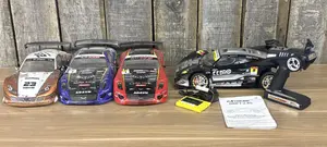 A Collection of Extreme Drift 2.4G Radio Controlled Race Cars and Accessories