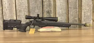 Remington Model 700-PSS Bolt Action Rifle with MDT JAE-G5 Chassis System and Target Scope