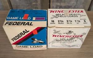 A Lot of 12 Federal and Winchester Shotshells 16 Gauge