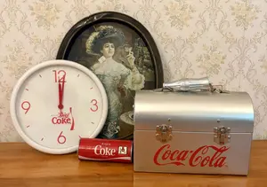 A Group of Pepsi-Cola and Coca-Cola Brand Advertising Collectibles