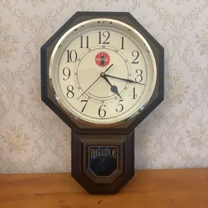 Coca-Cola Regulator Style Battery Operated Quartz Wall Clock 1998