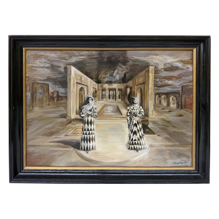 Denis Matsievsky - Russian Surrealist Oil Painting from auction in Spring Valley, New York — image 19