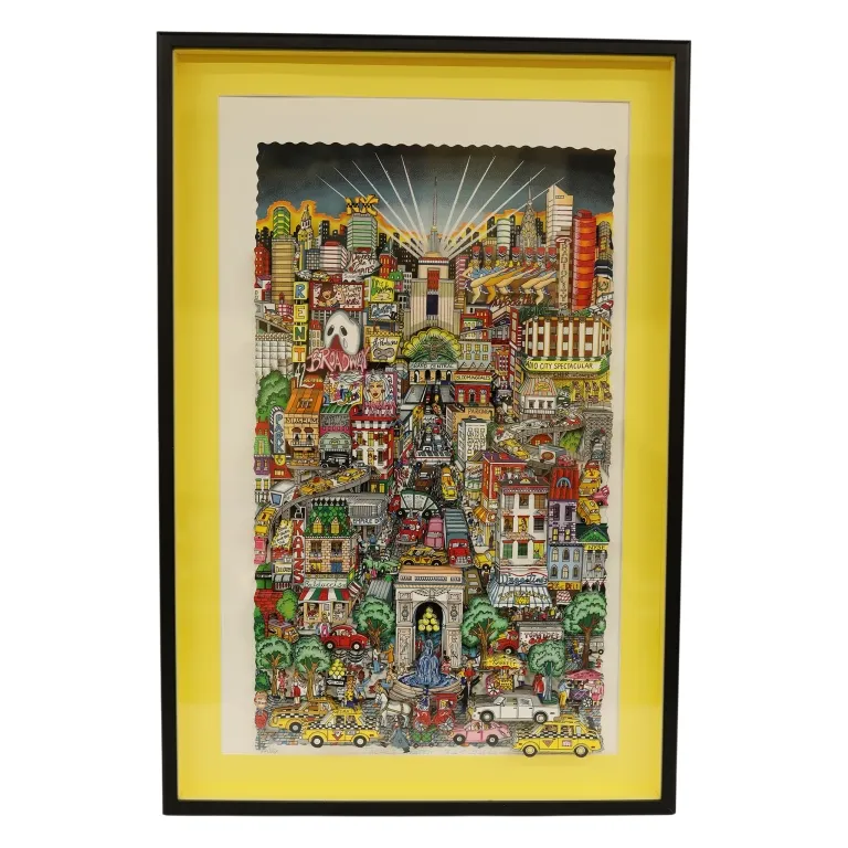 Charles Fazzino - NYC 3-D Pop Art DX Serigraph from auction in Spring Valley, New York — image 26